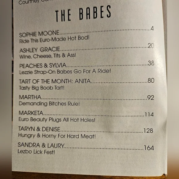 Vintage Cheri Magazine January 2007 Issue - Picture 4 of 8